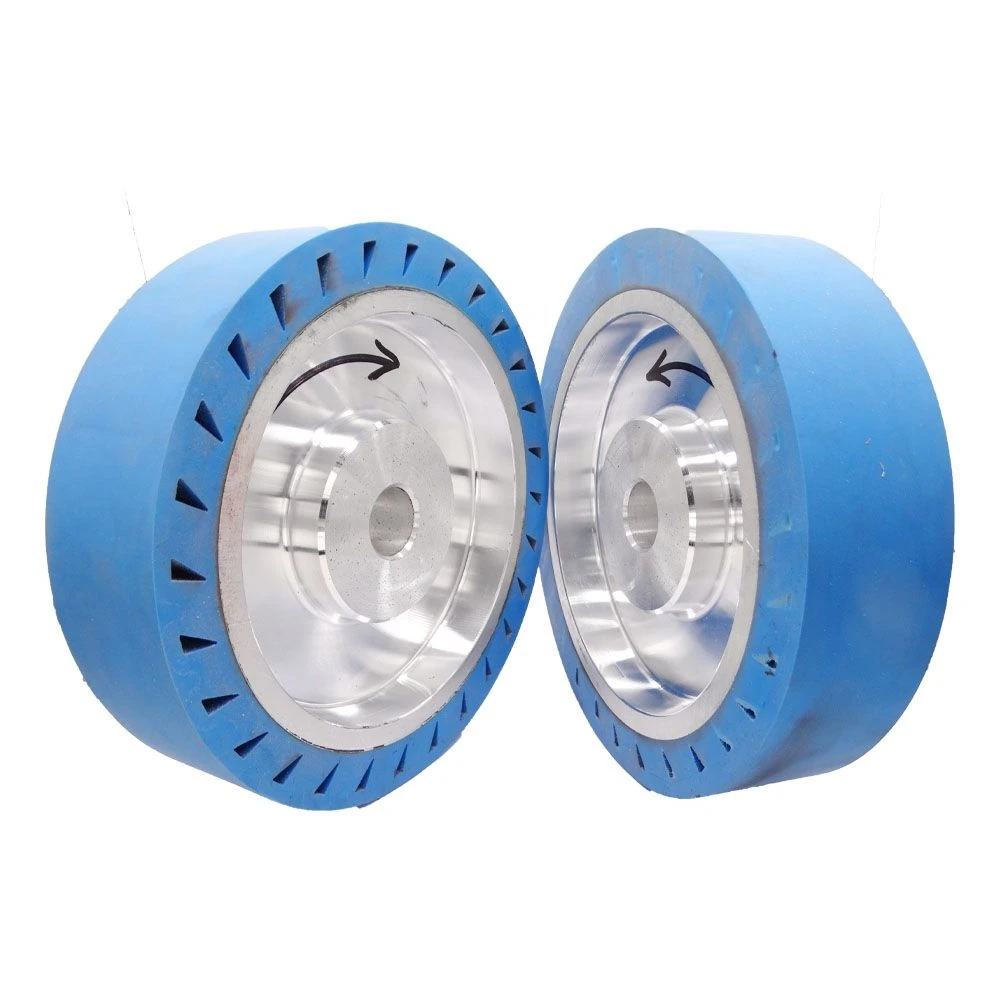 

Aluminum Core Centrifugal Wheel, Grinding and Polishing Machine Rubber Wheel