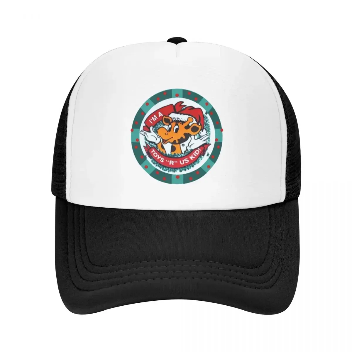 Retro Geoffrey the Giraffe Holiday Logo [I'm a Toys R Us Kid!] Baseball Cap Big Size Hat Golf Wear Women's Men's