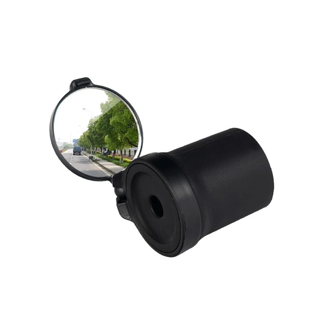 

Bike Handlebar Rearview Mirror 36mm Diameter 360 Degree Rotatable 28-32mm 32-36mm Caliber Black Acrylic Silicone for MTB Road