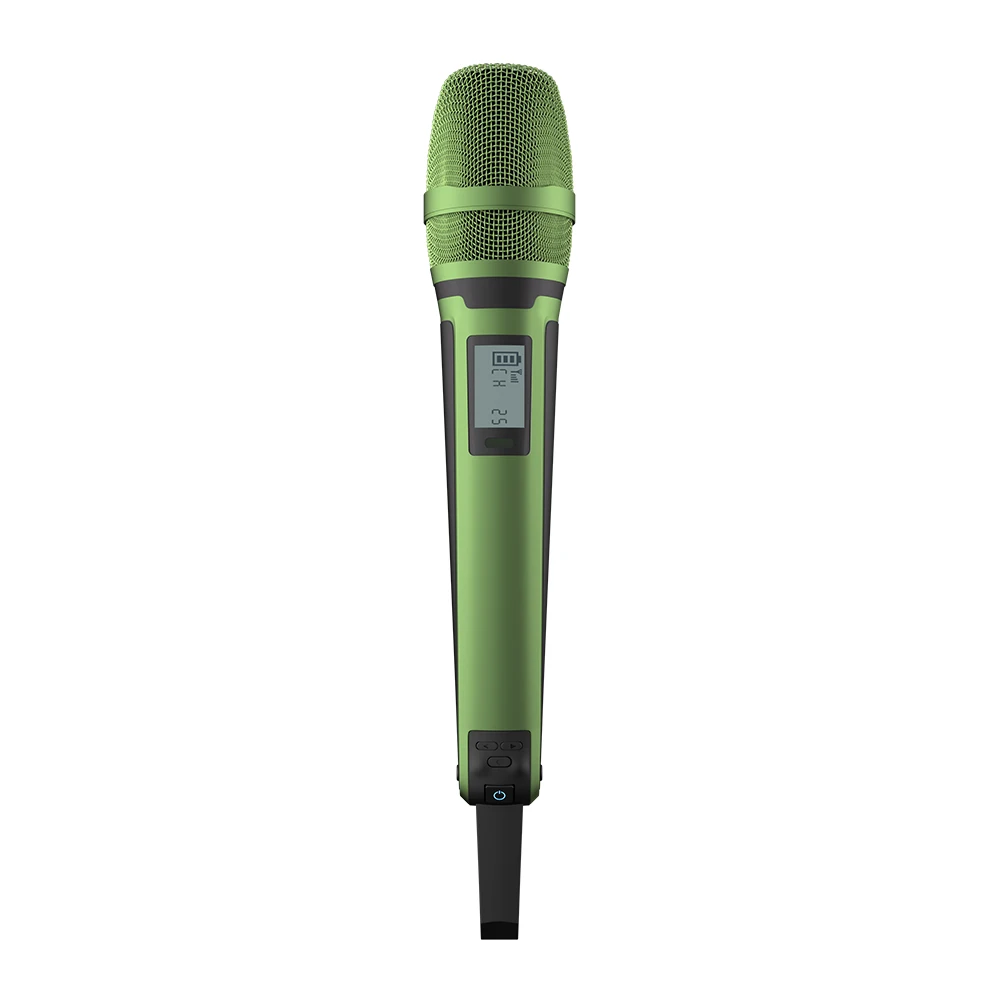 G-mark-プロのワイヤレスマイク、skm9000、uhf周波数、調整可能な金属