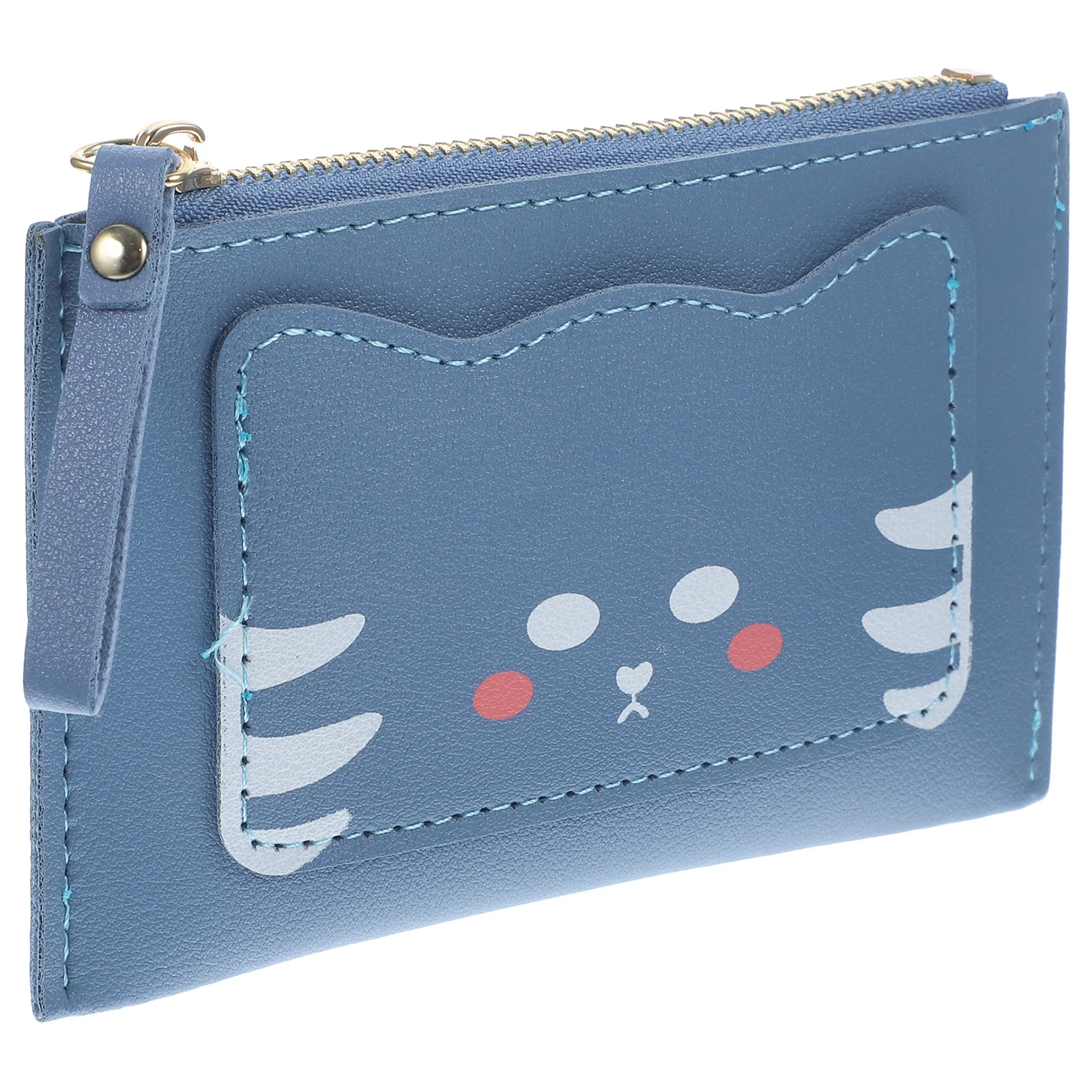 

Cartoon Cat Wallet PU Women Small Wallet Card Holder Coin Purse Cash Bag Stylish Gift for Birthday Valentine