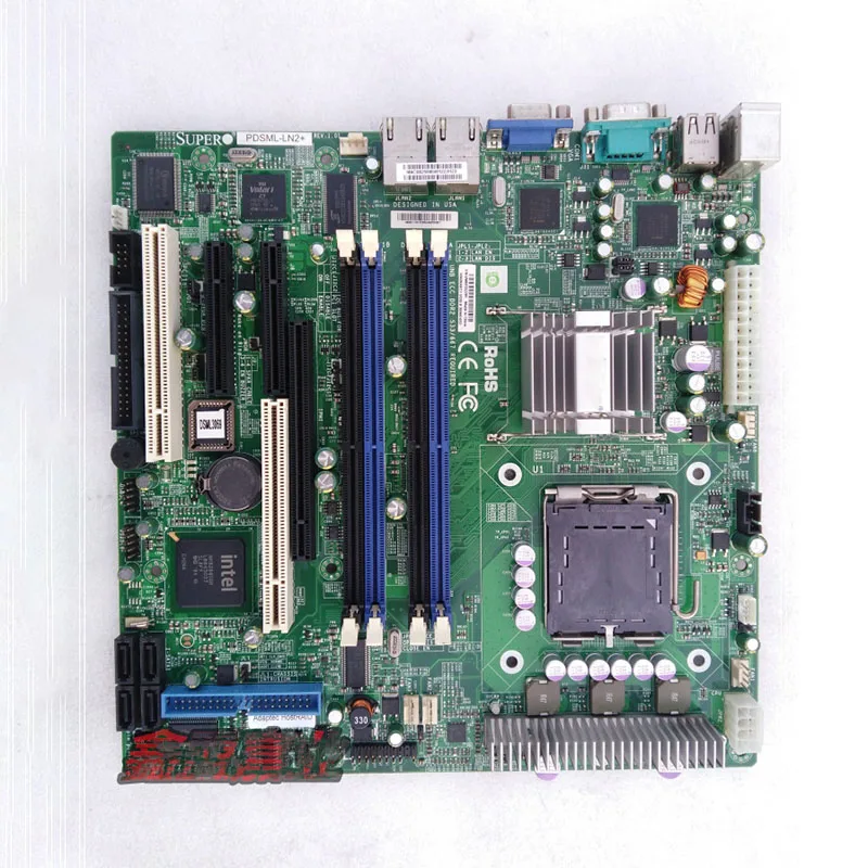 Placa base de servidor original para Supermicro para PDSML-LN2+ LGA775