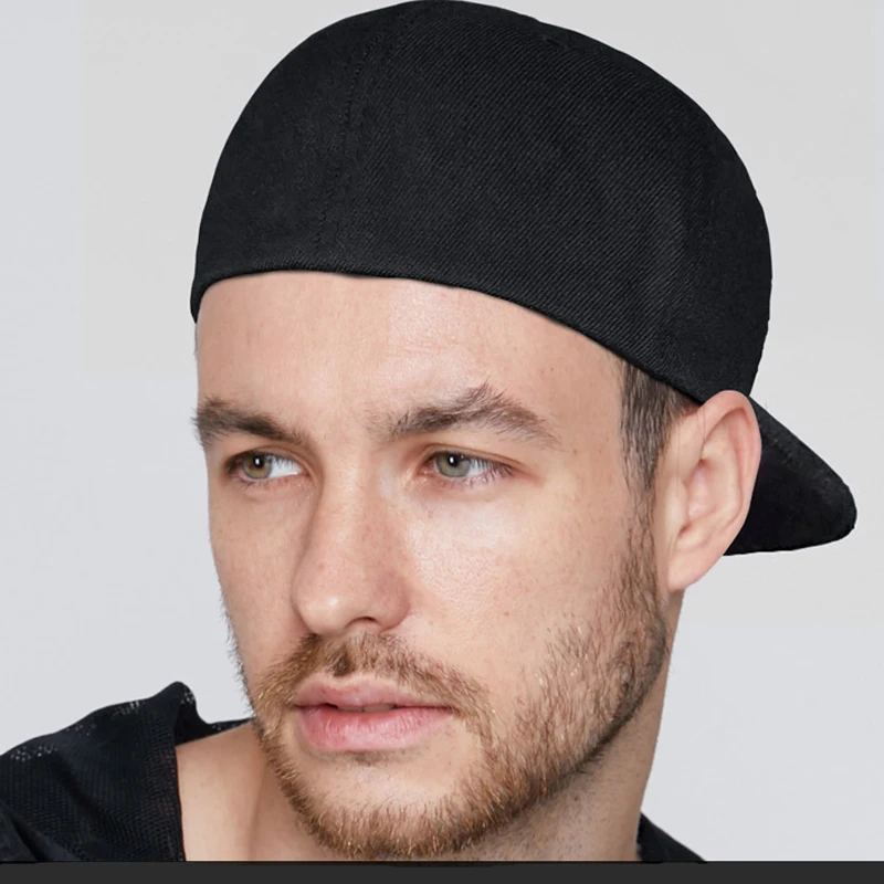 Novo estiramento equipado totalmente fechado elasticidade flexível flex hiphop bonés chapéus caber viseira beisebol snapback em branco sólido era das mulheres dos homens