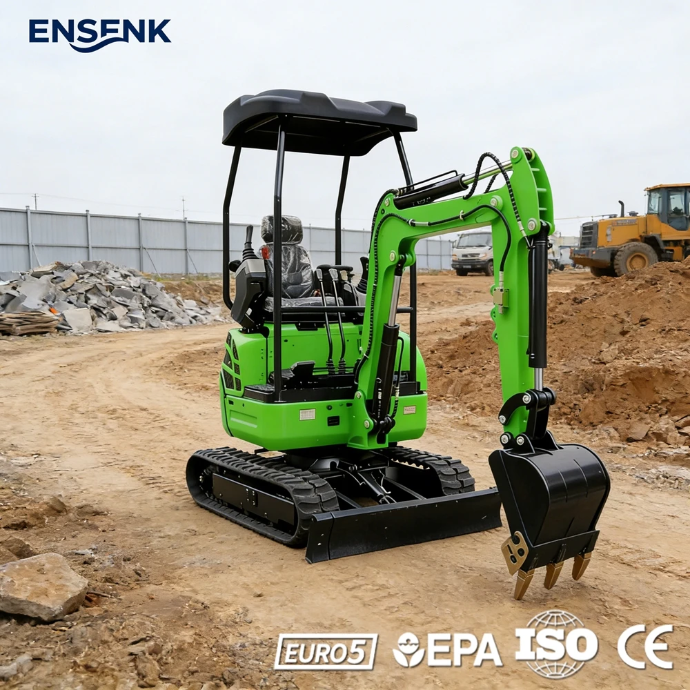

Mini Excavator 0.8Ton 1.2Ton Construction 1.8Ton 2.5Ton Yanmar Diesel EPA Euro 5 CE Multifunctional Agricultural Digger CE