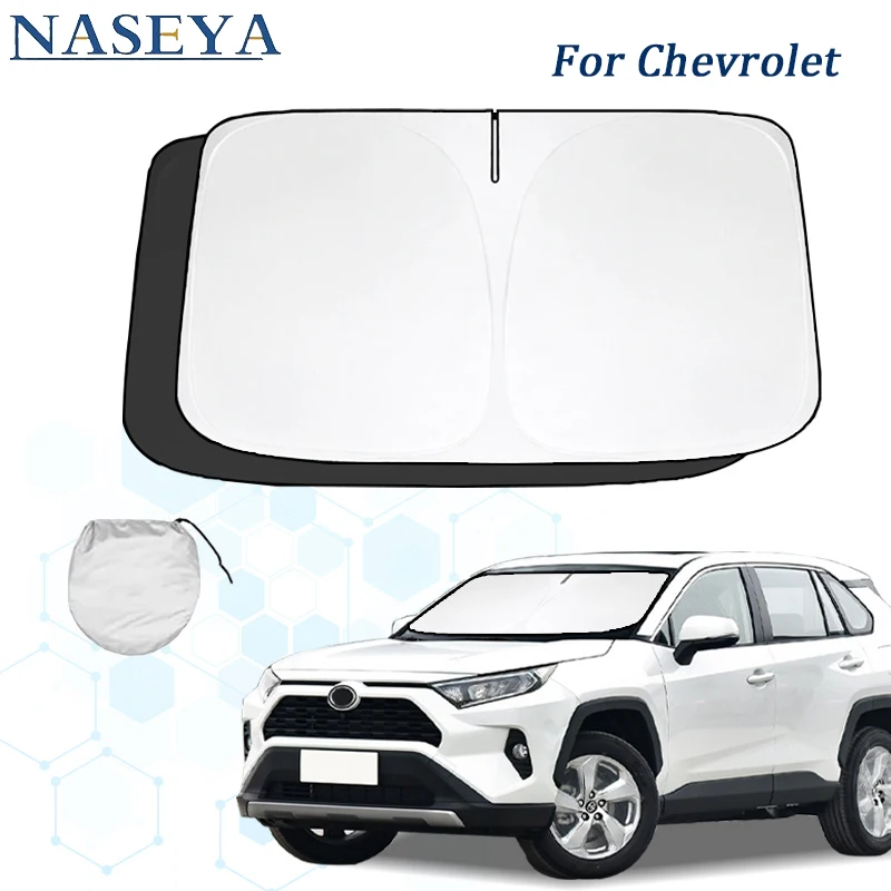 

Car Windshield Sun Shade Foldable For Chevrolet GMC Yukon Tahoe Suburb Car Sunshade Front Window Cover For UV Ray Block Sun Heat