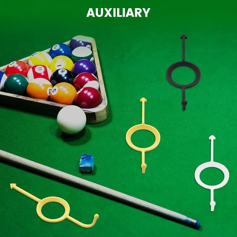 5pcs Training Tool Billiards Aiming Aid Professional Universal Cue Shot Aiming Aid Accuracy Improvement Pool Skills Training