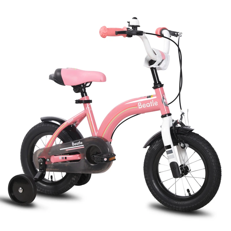 JOYSTAR Käfer Kinderfahrrad 16 Zoll Kinderfahrrad für Kleinkind und Kinder Alter 2-7 Jahre alt, Kinderfahrräder mit Trainingsräd