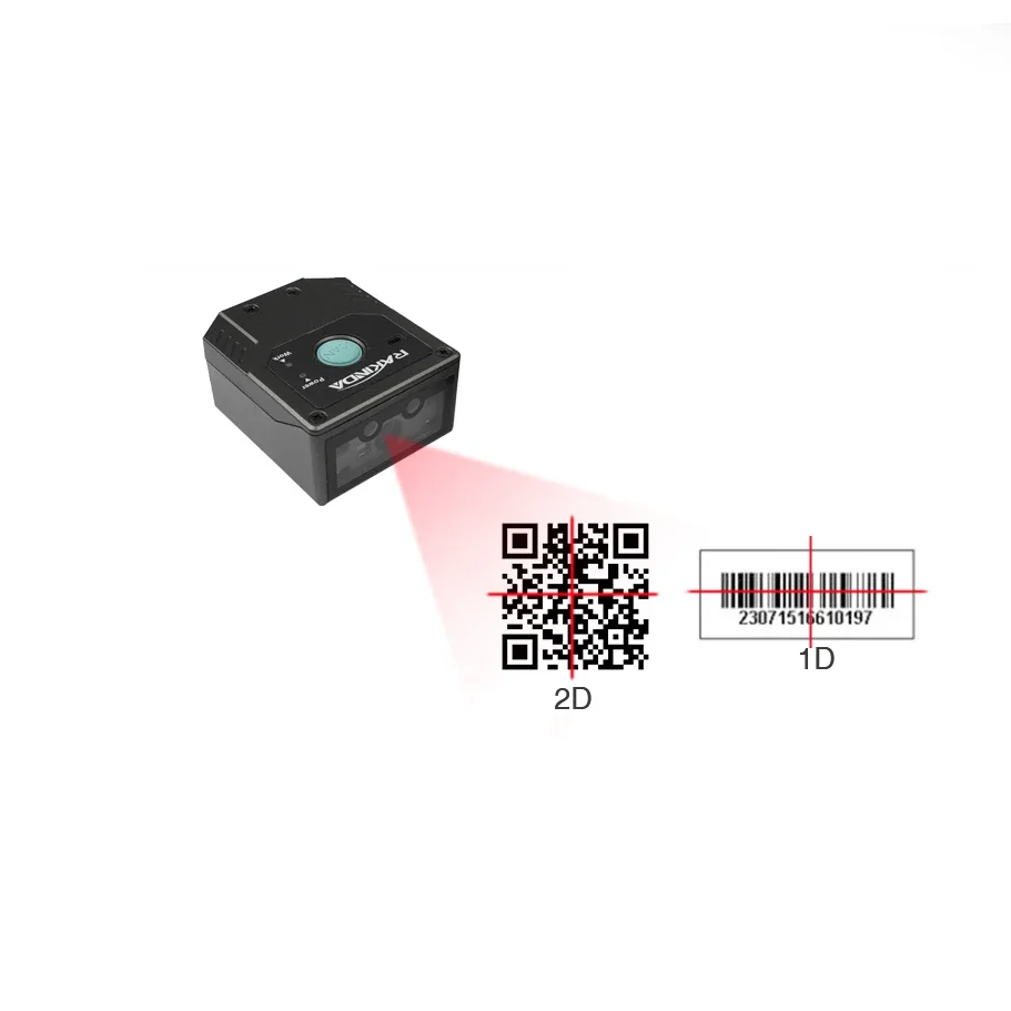 Pass leser 2d kabel gebundener Barcode-Scanner für Desktop-Android-PDA-Kabel-Barcode-Scanner Daten logic Gryphon