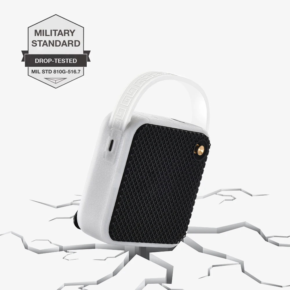 غطاء مكبر صوت من السيليكون الناعم متوافق مع البلوتوث ، غطاء مكبر صوت خفيف الوزن مضاد للخدش ، امتصاص الصدمات لـ Marshall Willen