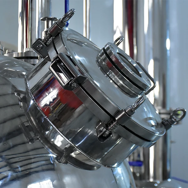 Гигиеническая нержавеющая сталь с двойной оболочкой, 100 л, шарообразный вакуумный концентратор, испаритель, оборудование для концентрации растворителя