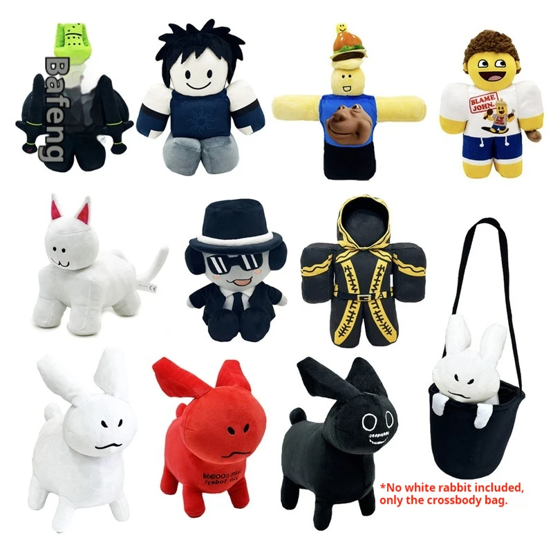 

Мягкие игрушки-персонажи из игры Cartoon Forsaken Chance, коллекционные плюшевые куклы, сувениры для фанатов игр, подарки на день рождения для детей