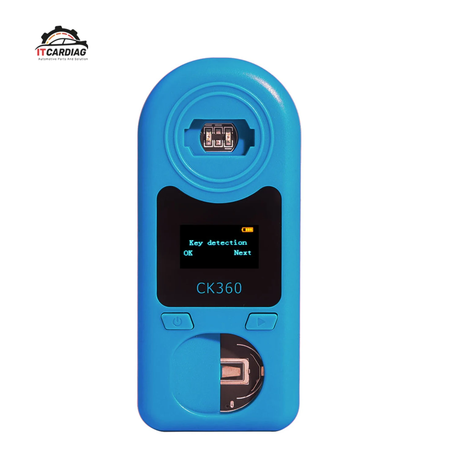 

Auto Key Frequency Detector CK360 Easy Check Remote Control Remote Key Tester for Frequency 315Mhz-868Mhz & Key Chip & Battery