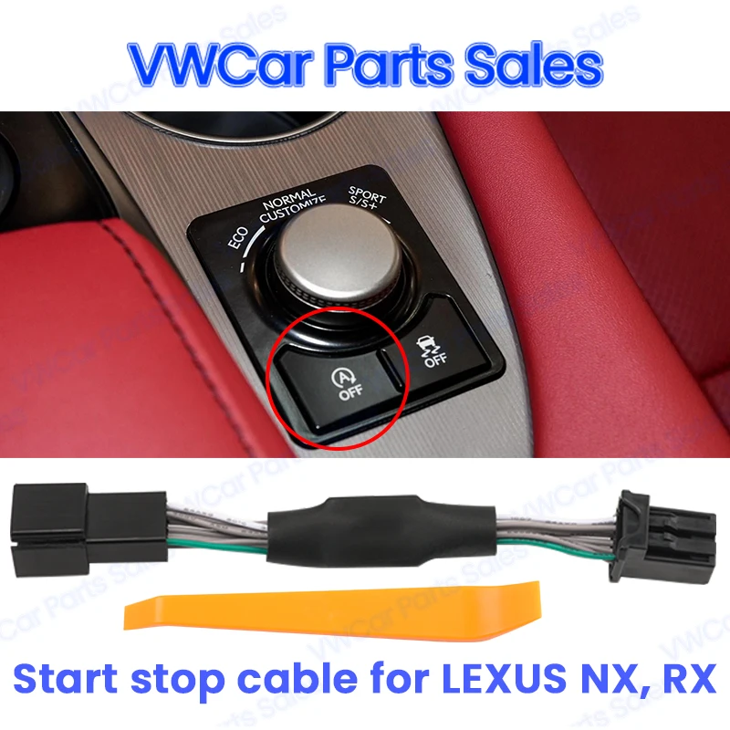 

For LEXUS NX RX 2015-2020 eft or right-hand drive Auto Stop Start Engine System Off Close Control Sensor Plug Smart Stop Cancel