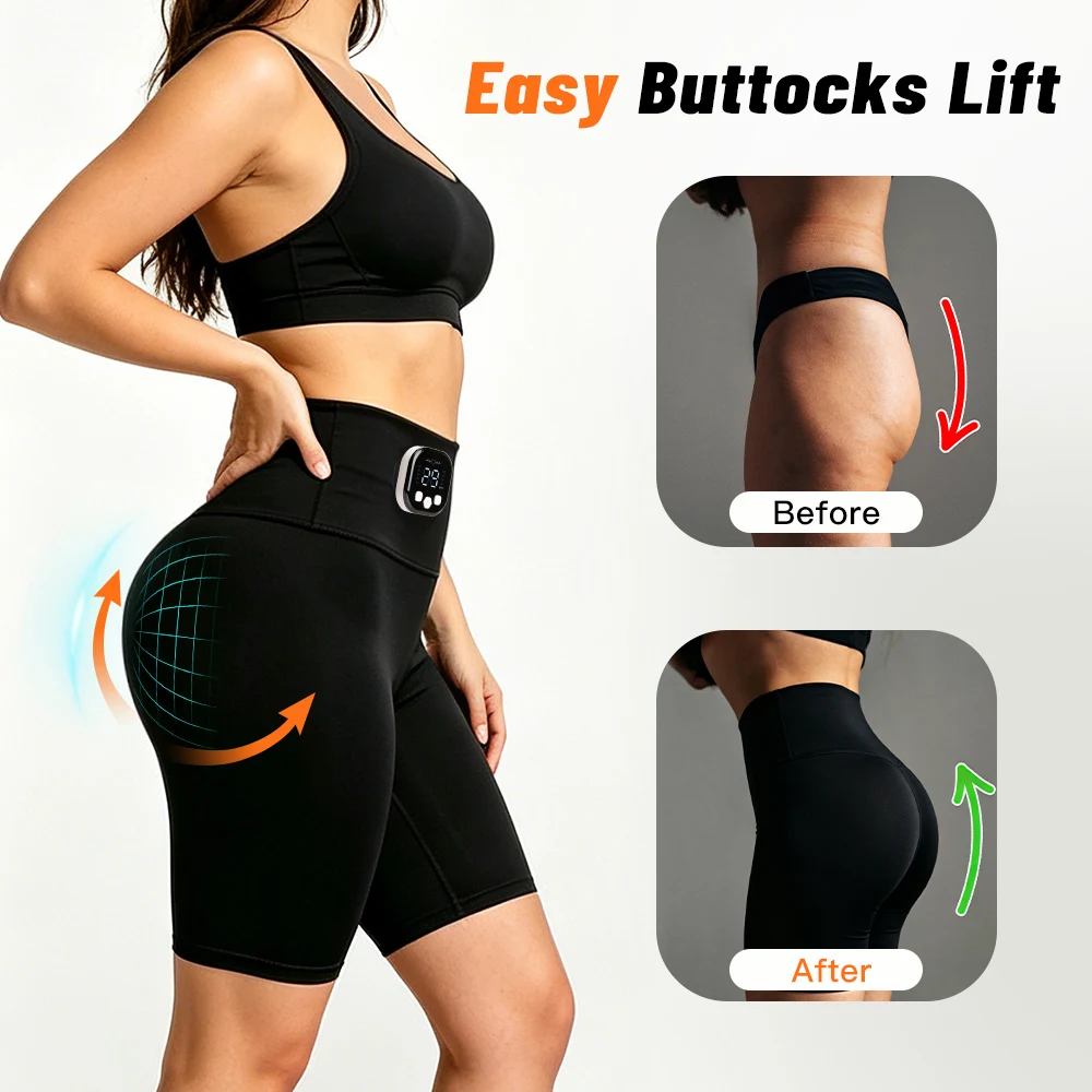 Smart EMS Trainer Buttocks Shaping Fitness Buttocks Lifting Device Muscle Stimulator Hip Massager Tightening Butt Up Massager