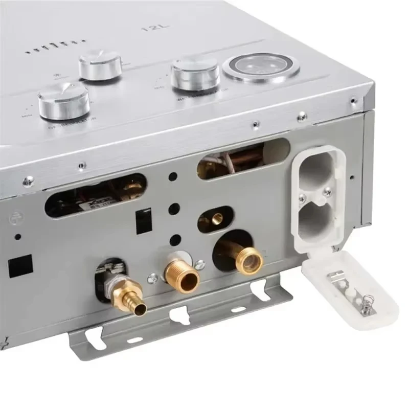 VEVOR-calentador de agua de Gas LPG, caldera de Gas propano sin depósito de acero inoxidable, electrodoméstico 6L-18L