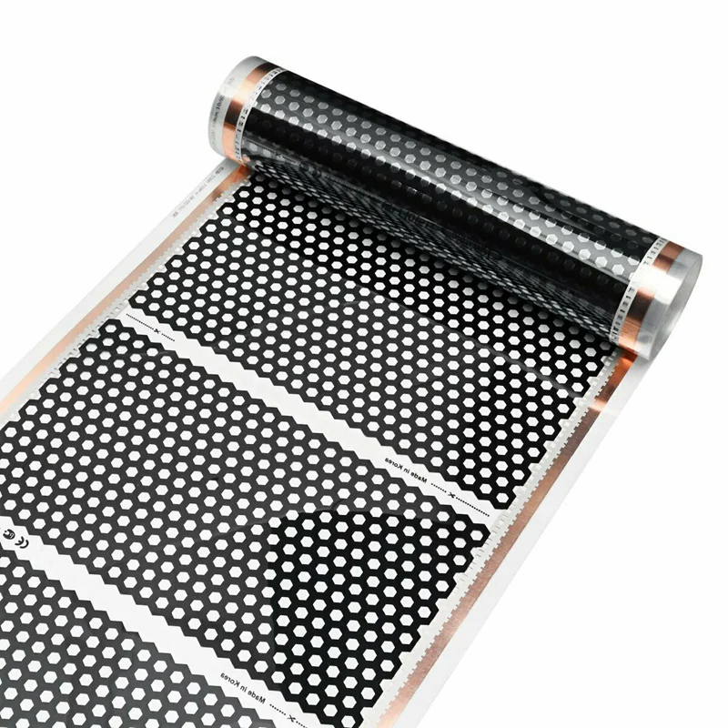 Floor Heating 50Cmx2m Honeycomb Heater Electric Infrared Heated Floor Film 220V