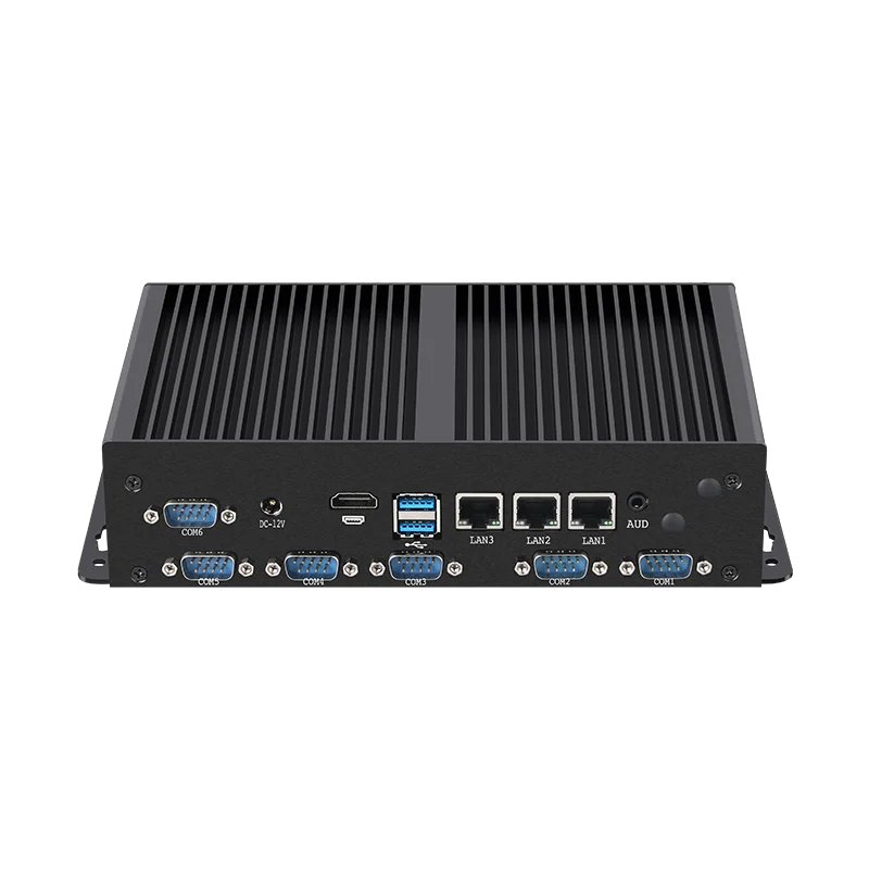 Helorpc 3LAN6COM كمبيوتر صناعي صغير بدون مروحة مع i7-1165G7 يدعم Linux Pfsense مع 4xUSB3.0 2xUSB2.0 1xHDMI Windows10 جاهز #5