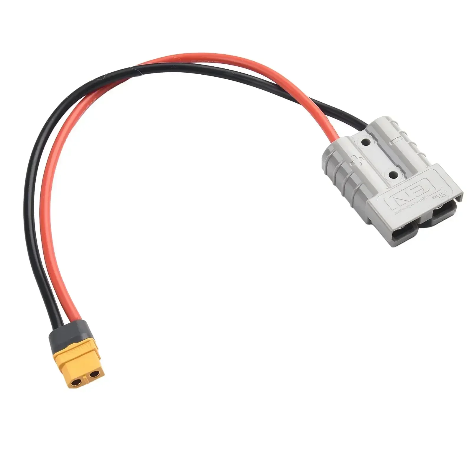 1PCS 50AMP 600V For ANDERSON Connector Plug For MPN 013690 For XT60 Connector Adapter Cable 12AWG 30cm Power Adapter