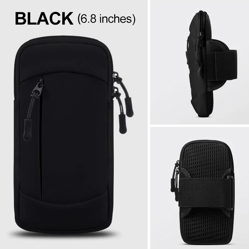 Bolsa para correr para teléfono, banda para brazo, bolsa para celular, banda deportiva para correr 4
