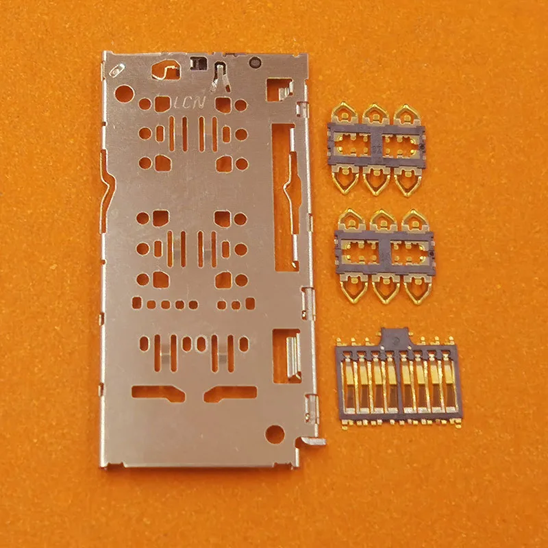 1-10Sets SIM Card Reader Slot Tray Connector Holder Plug For Samsung Galaxy A51 A516 A515 A71 A715 A10S A107 M11 M115 M31 M315