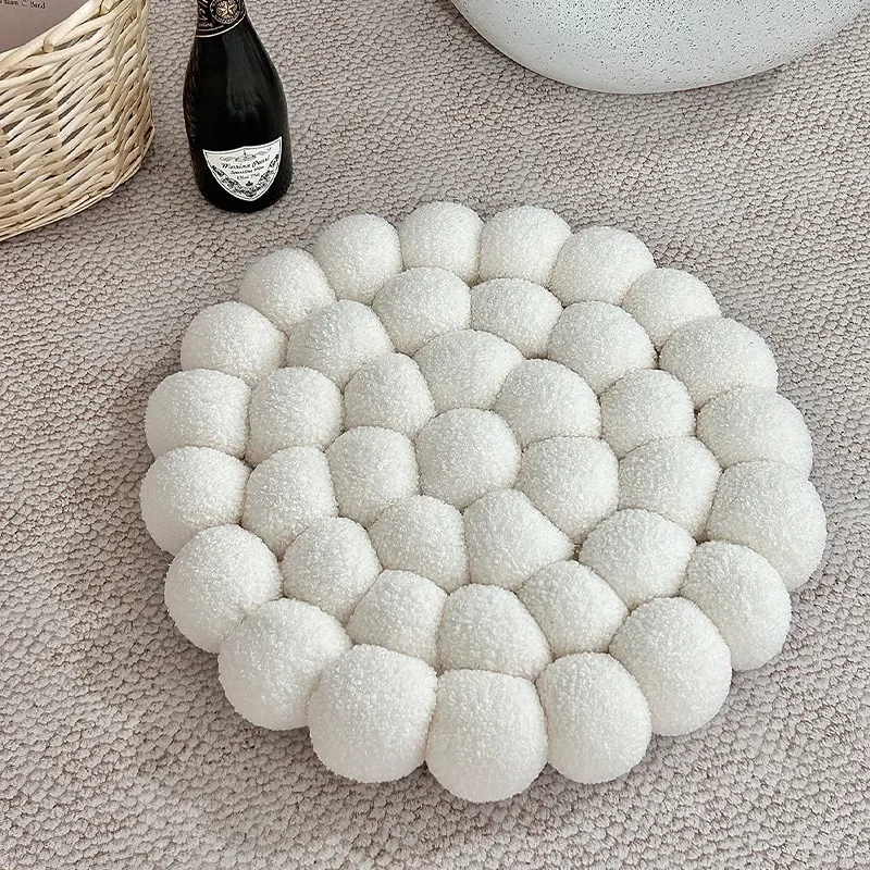 Solid Color Household Handmade Bay Window Mat Futon Tatami Seat Cushion Sofa Office Backrest Bed Cushion