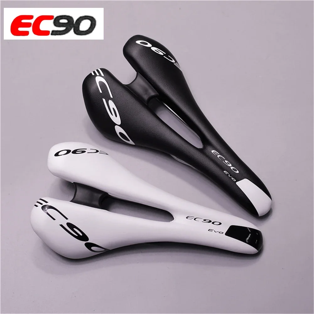 

EC90 bicycle saddle comfort road mtb mountain bike cycling saddle seat cushion bike leather EC90 road bike saddle pad 3 Colors