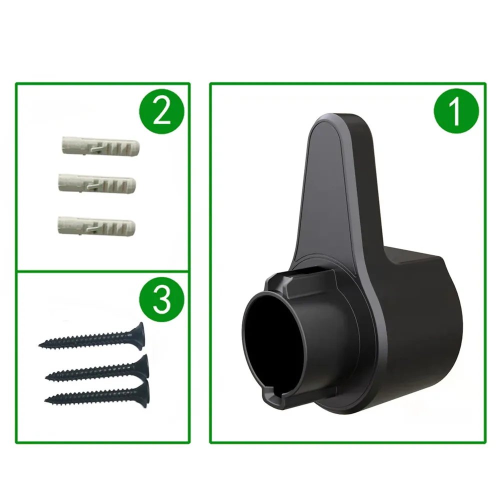 

Sturdy EV Charger Dock Electric Vehicle Type 1 Charging Cable Extra Protection Leading Wallbox ABS For EU Plug