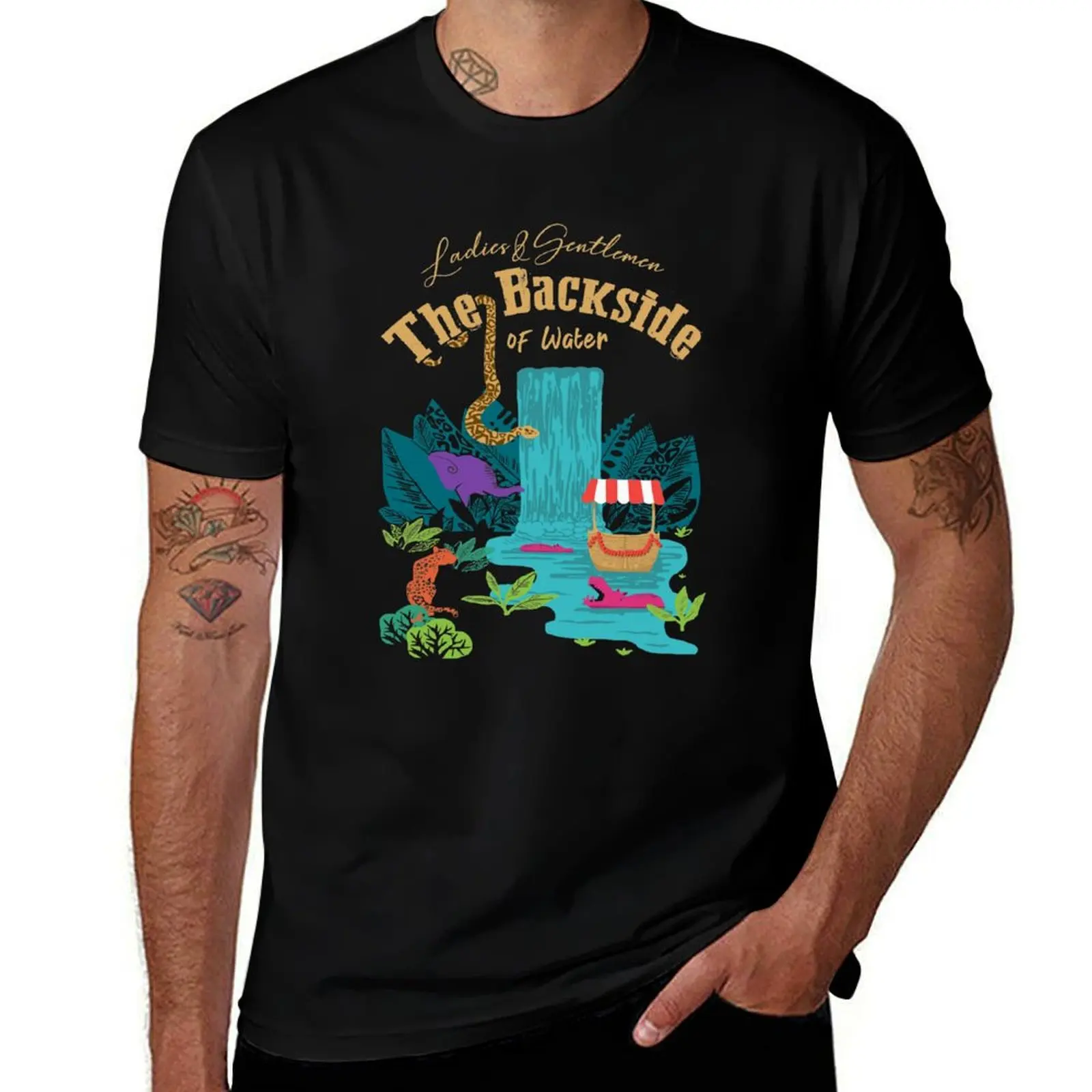 Ladies & Gentlemen The Backside of Water T-Shirt Halloween Casual T-Shirt