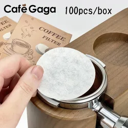 Coffee Filter Paper Espresso Paper Filters 51mm 53mm 58mm 100/200pcs Puck Screen For Delonghi Breville Portafilter Machine Tools