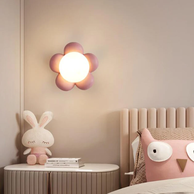 kid's-room-led-wall-lamp-modern-resin-body-flower-style-bedroom-living-room-restaruant-decor-lighting-ceiling-home-wall-lights