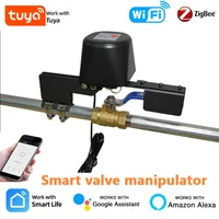 Controlador de válvula de calentador de agua a Gas automático Tuya WiFi/Zigbee, manipulador de Control remoto para hogar inteligente, funciona con Alexa y Google Home