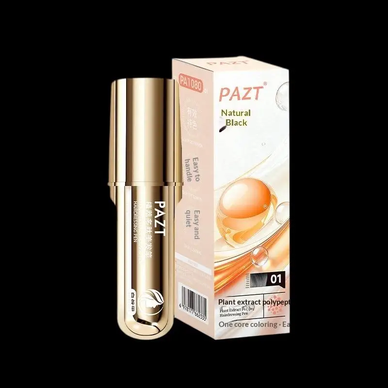 Quick Hair Styling Pen For Emergency Touch-up And Coverage; One-time Hair Dyeing For Natural Color