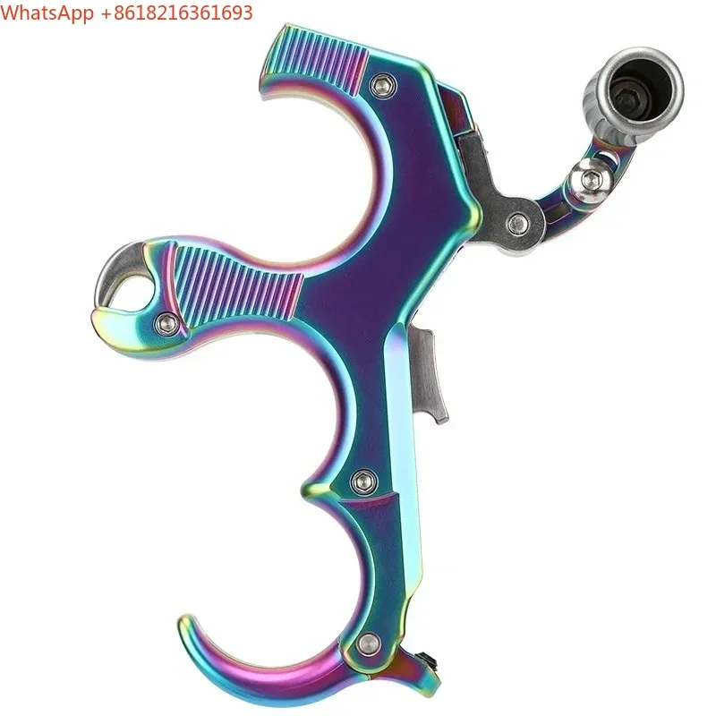 Limited Offer Thumb Release Caliper Trigger Release Accessory Composite Bow Release 3/4 Finger Adjustable