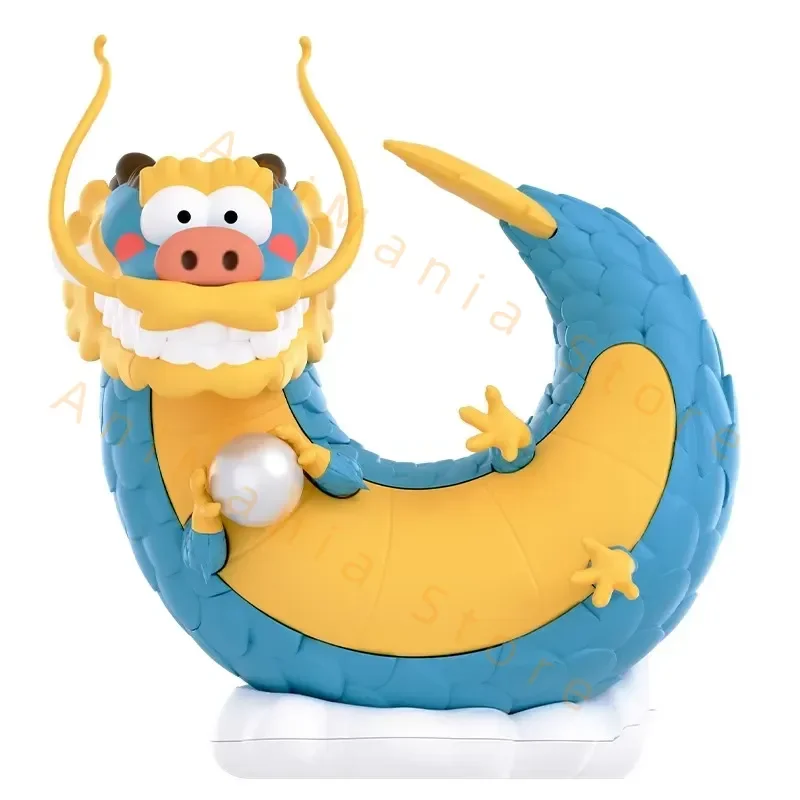 ファッティ・ドラゴン コレクタブルフィギュア 新年ギフト 幸運のお守り 辰年 虎跳躍シリーズ ブラインドボックス 中国の旧正月のおもちゃ