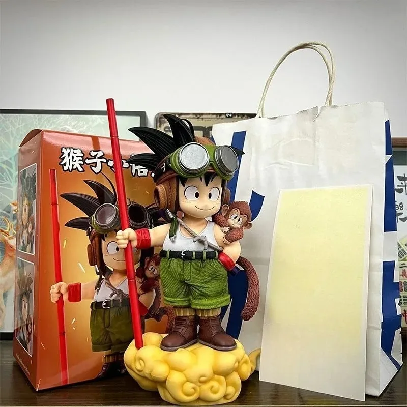 Cartoon Animatie Dragon Ball Figuur Aapje Goku Model Prachtige Trendy Cool Draagbare Desktop Ornament Gift Groothandel