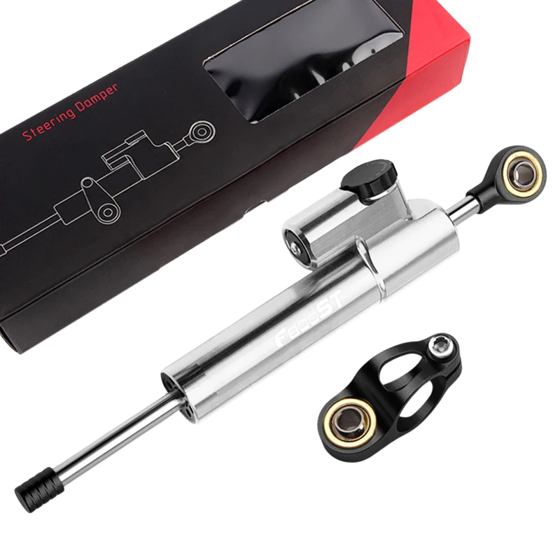 สําหรับ BMW F800ST 2006-2015 F 800ST 2007 2008 2009 2010 2011 2012 2013 รถจักรยานยนต์ปรับพวงมาลัย Damper โช้คอัพวงเล็บ