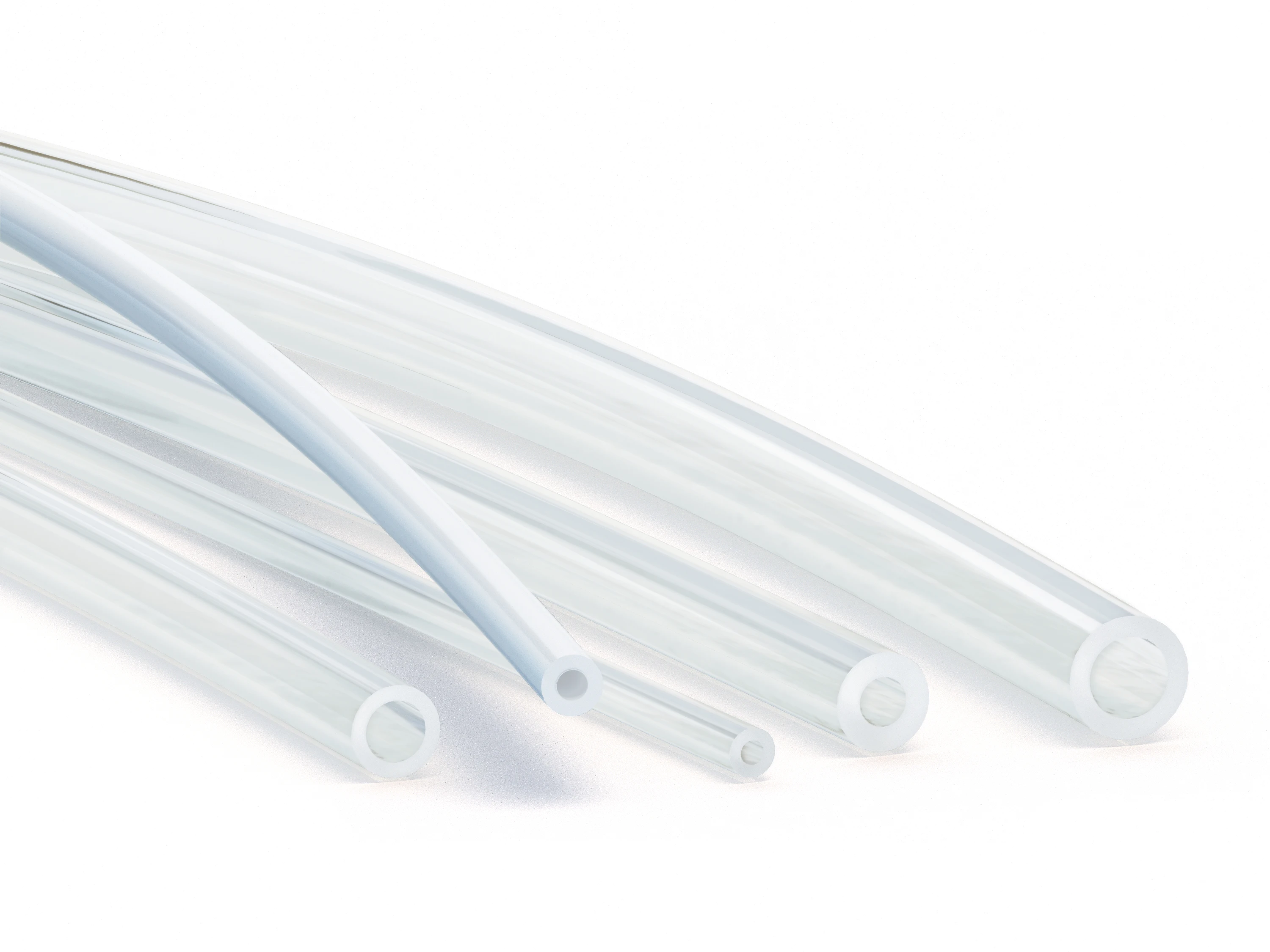 

Прозрачная трубка из ПТФЭ, химически стойкий шланг высокой чистоты для лабораторного/медического использования, внутренний диаметр 0,5–8,0 мм, химически стойкий, прозрачный Pi