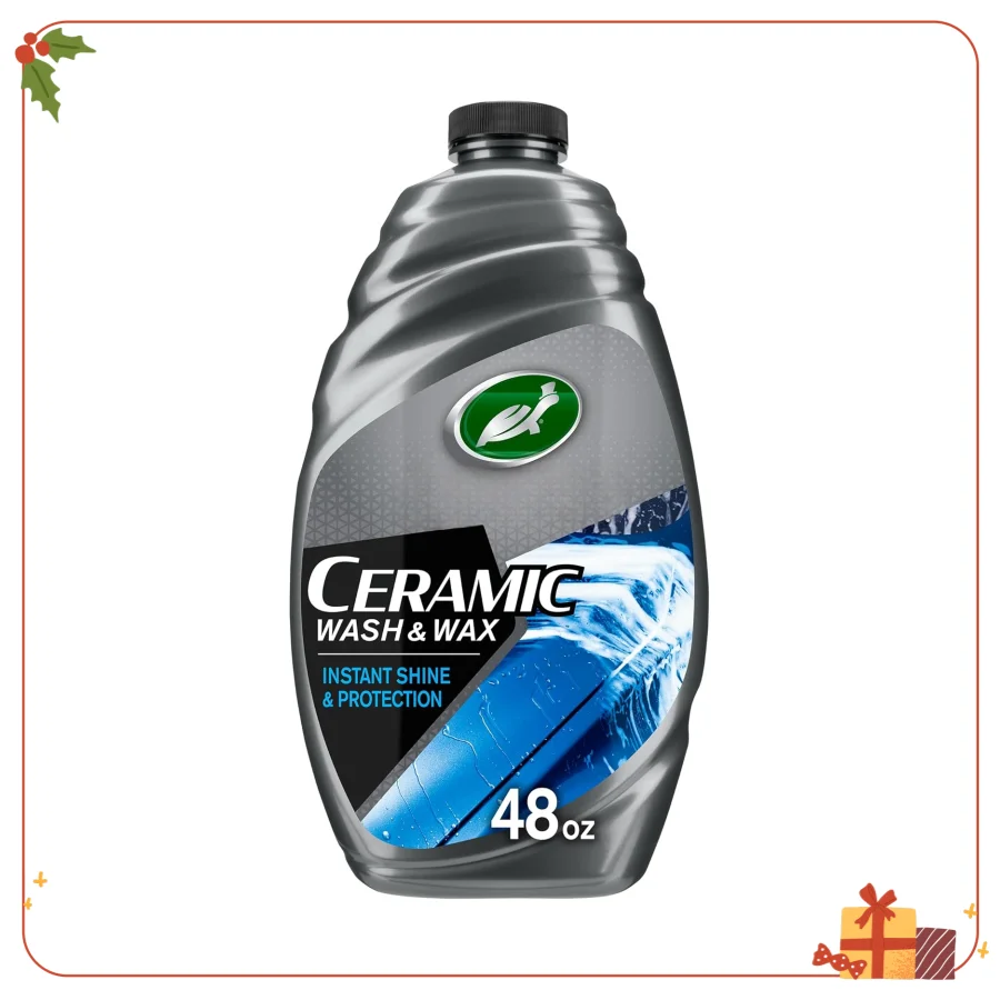 Hybrid Solutions Ceramic Wash & Wax | Easy Clean, Long-Lasting Shine & Protection for Cars, Trucks