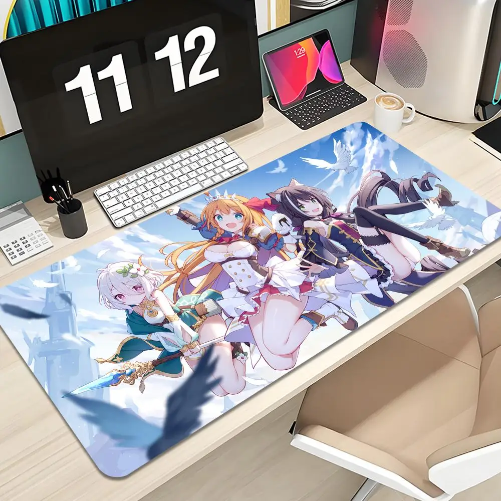 Princess Connect! Re:Dive Mouse Pad Keyboard Mousepad lauge 1200X600 mm Desk Mat PC Gamer Office Carpet Home Table pad