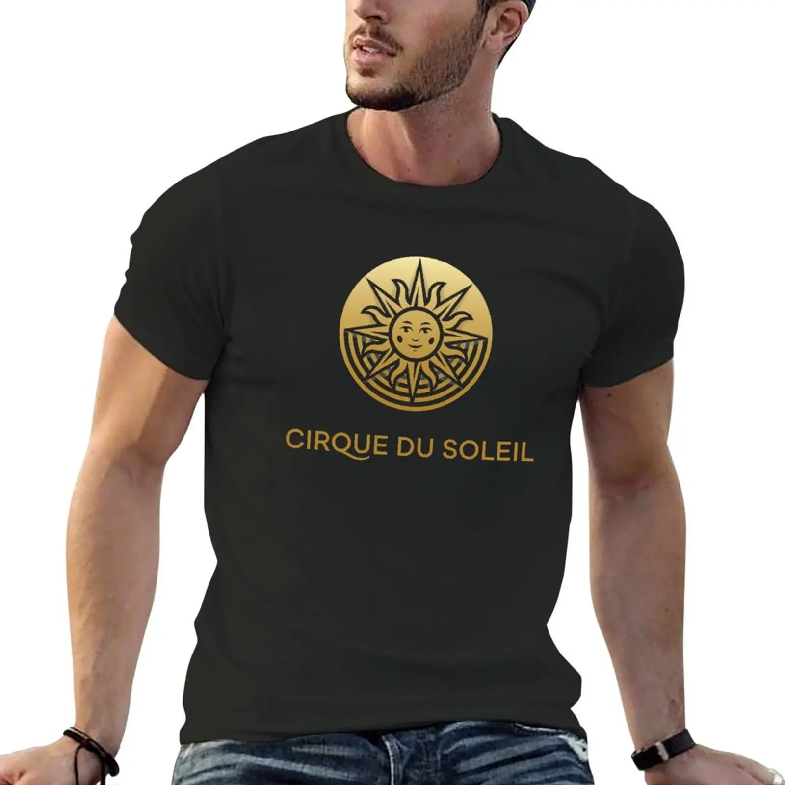 

Cirque du soleil T-shirt funnys sports fans kawaii clothes men workout shirt