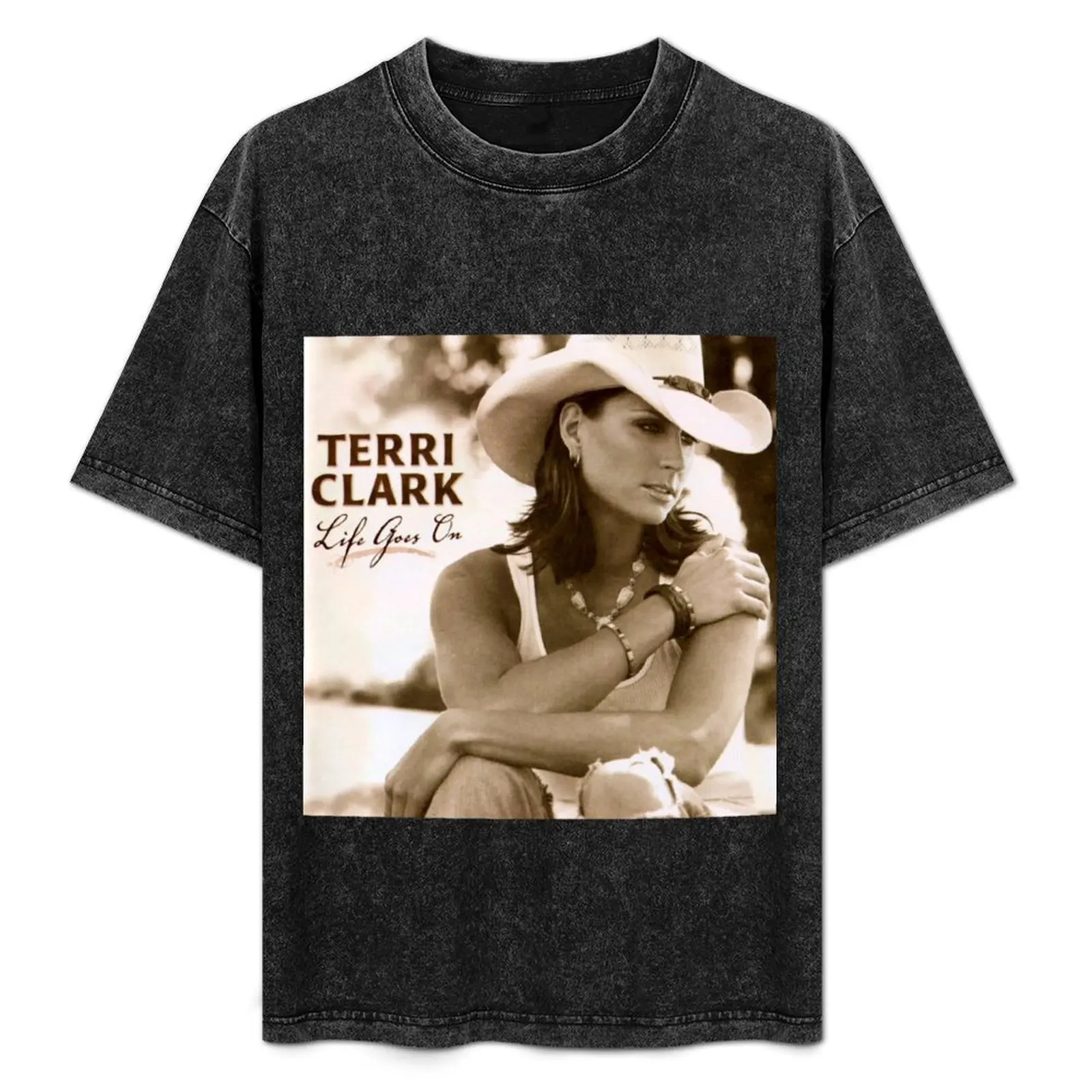 Terri Clark life goes on T-Shirt Festive Simple T-Shirt