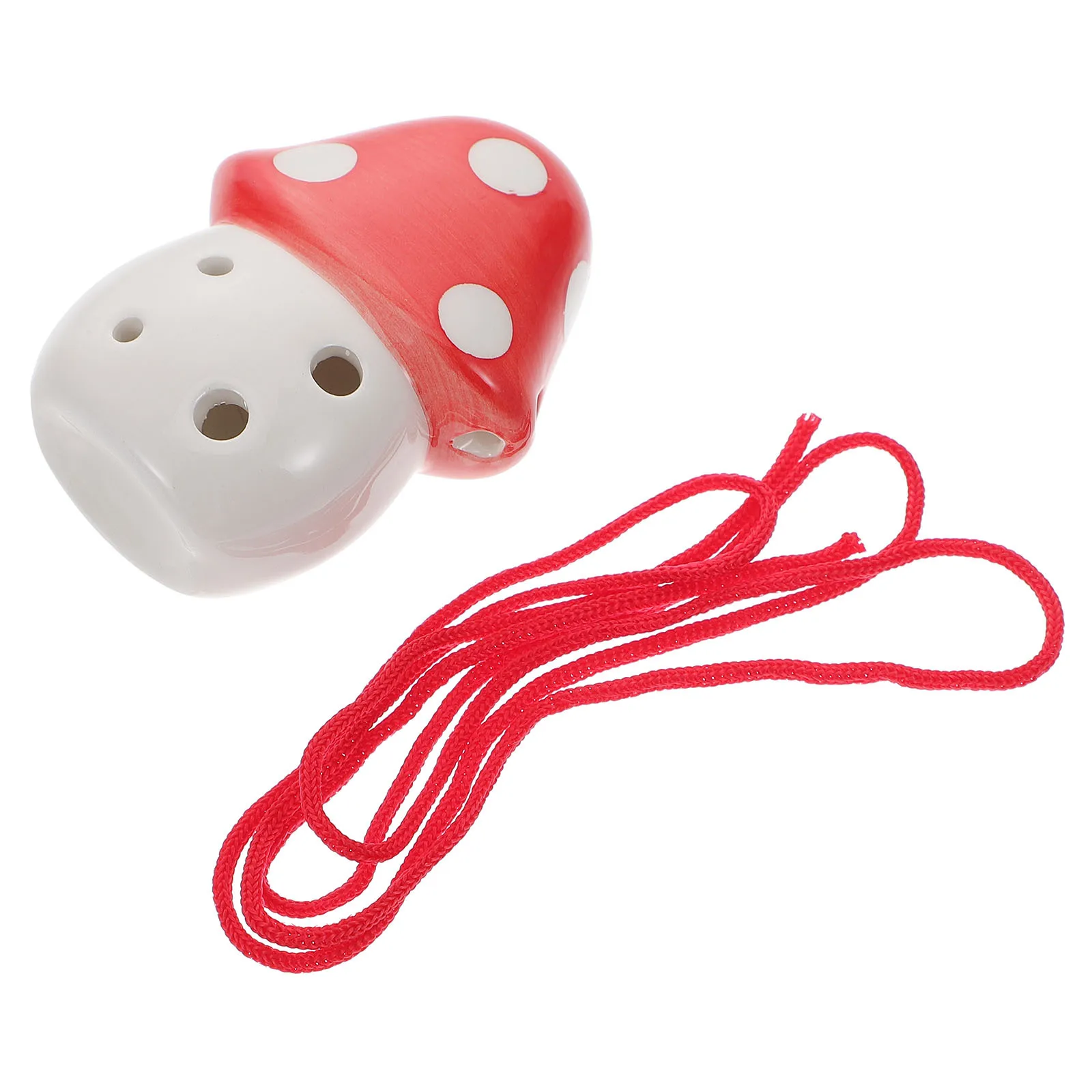 

6-Hole Ocarina for Kids Mushroom Shape Creative Design Intellectual Development Music Talent Children Ocarina Wind Instrument