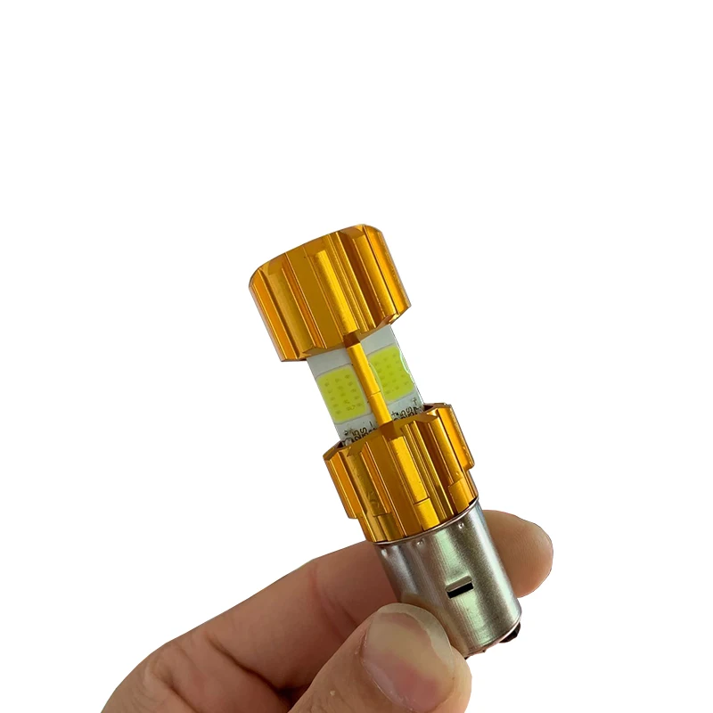 

Electric vehicle H4 LED H6 BA20D LED motorcycle headlight bulb CSP white high and low light scooter accessories fog lights