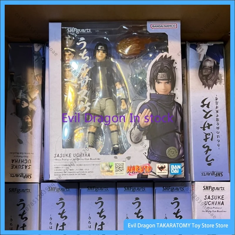 Original Bandai Spirits Shf S.h.figuarts Uchiha Obito Naruto Shippuden Action Figure Collection Model Toy Gift 15cm Ready Stock