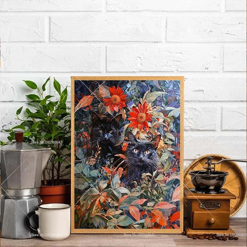 Diamond Painting Kits On Clearance Animals In The Flowers Jewelry Cross Stitch Cat Raccoon Tiger Mosaic Handicraft Home Decor