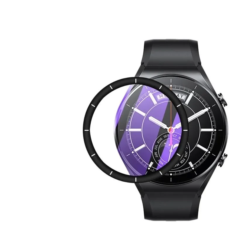 

For Xiaomi Watch Watch S1 S3 Pro S4 Sport, Tempered Glass Screen Protector, HD Anti-Scratch, 9H Hardness Ultra-Thin TMOWUK