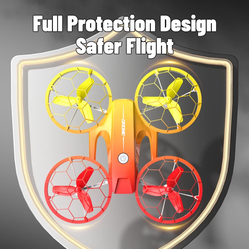 JJRC RC Flight Simulator New H127 Fall-Resistant Crash Beginner Uav Colorful Lighting Stunt Quadcopter Boys Toy Children Gifts