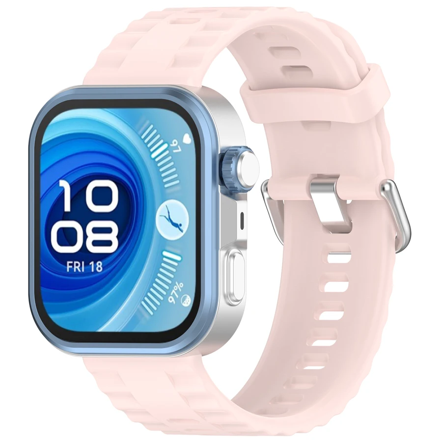 Siliconen bandje voor Huawei Watch Fit 3/4/5 band accessoires vervangende sport armband voor Huawei Watch Fit 4 5 Pro band
