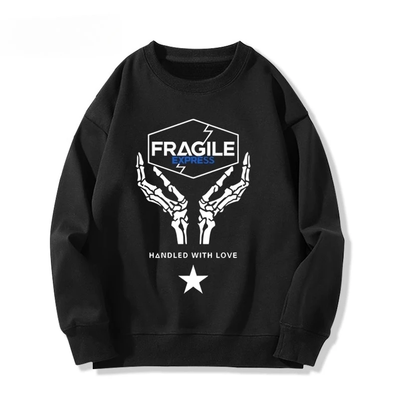 Hot Game Death Stranding Oversized Hoodie Women Men O-neck Long Sleeve Crewneck Sweatshirt Casual Tracksuit Y2K Clothes