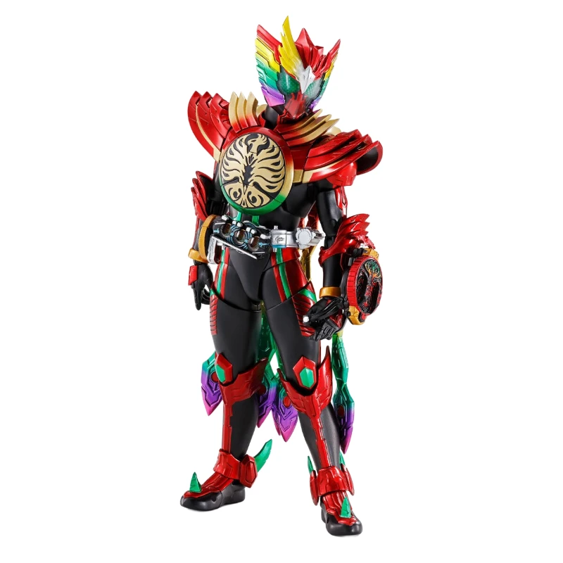 In Stock 100% Original Bandai  SHF Tokusatsu Kamen Rider OOO TAJADOL COMBO ETERNITY Action Figure Toys Collection Model Gift